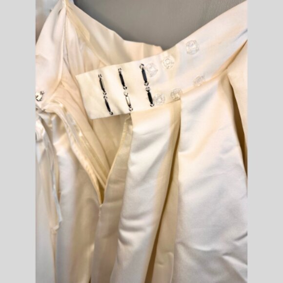 Maggie Soterro Wedding Gown White Size 8 - Picture 14 of 16